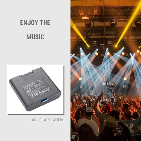 2-pack 10000mAh بطارية قابلة للشحن متوافقة مع طراز Partybox Stage 320 ومكبر صوت محمول Xtreme 4 ، طراز استبدال بطارية Xtrem in Saudi Arabia