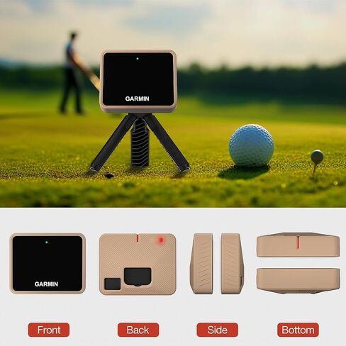 حافظة واقية من السيليكون لجهاز Garmin Approach R10 - تصميم متين مقاوم للماء والصدمات والخدش وغير قابل للانزلاق - مع طبقة حماية واحدة للشاشة in Kuwait