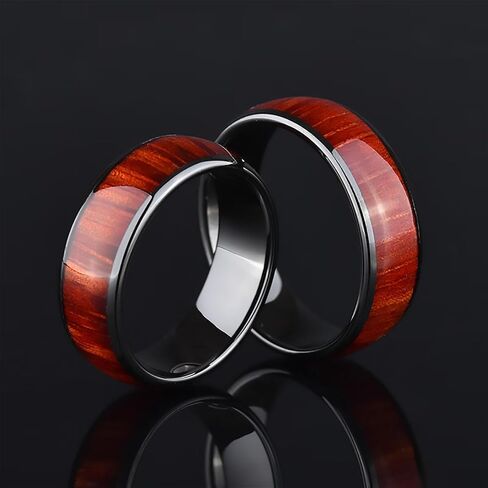 Generic T5577 Chip Rfid Smart Ring Ring Seramic Resin Ring Ring Resitable Clone 125khz Control Control Card Cards (Grain ، US#12) in Kuwait