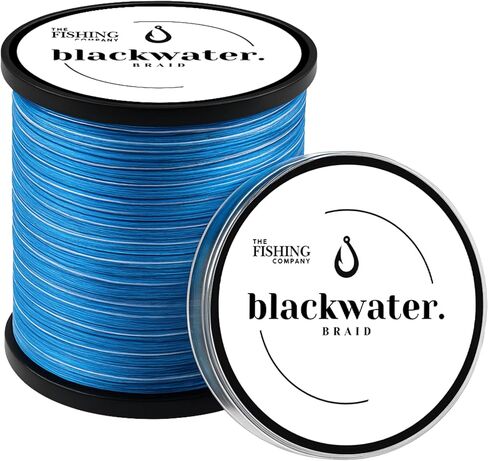 Blackwater Braid 8X Braided Fishing Line – Smooth, Strong UHMWPE Fiber – Abrasion Resistant, Zero Stretch – for Saltwater & Freshwater in Saudi Arabia