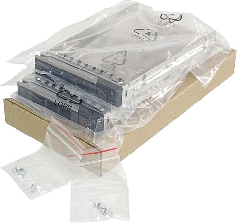 عام 2-pack Zhenloonong 0DXD9H 2.5 "SAS SATA DRIVE TRAIN CADDY لـ Dell Gen16/15/14 PowerEdge Server R760 R760XS R750 R640 R740 R740XD R940 SFF DXD9H in Saudi Arabia