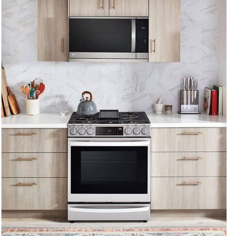2.1 Cu. Ft. Smart Wi-Fi مكّن فرن ميكروويف فوق المدى مع Extendavent® 2.0 و EasyClean® in Kuwait