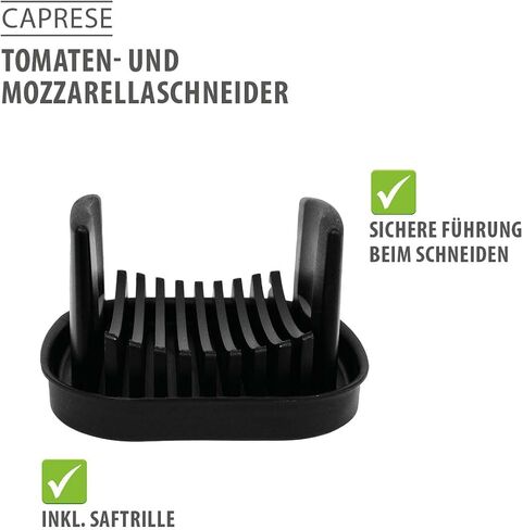 Gefu Tomato و Mozzarella Slicer Caprese - Slicer for Tomatoes and Mozzarella - مع سكاكين خاصة مسننة in Kuwait