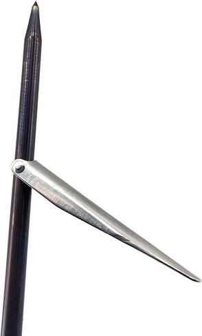 Spearfishing World 9/32 Pneumatic Speargun Shafts with Rock Point and Barb for Spearfishing, Freediving, and Scuba Diving in Saudi Arabia