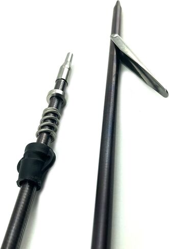 Spearfishing World 9/32 Pneumatic Speargun Shafts with Rock Point and Barb for Spearfishing, Freediving, and Scuba Diving in Saudi Arabia