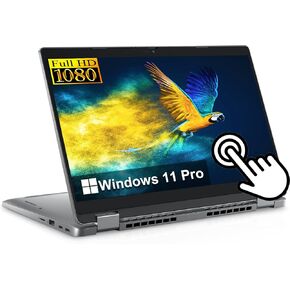 Dell Latitude 5330 2-in-1 Laptop, 13.3" Touchscreen Notebook, Full HD, Core i7-1265U, 32GB RAM,512GB SSD, 10 cores, 4.8 GHz, Windows 11 Pro(Renewed) in Saudi Arabia