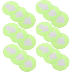 Garneck 20pcs Reflective Trail Markers Arrow Direction Signs Easy Install Decals Reflective Stickers for Hunting Outdoor in Kuwait