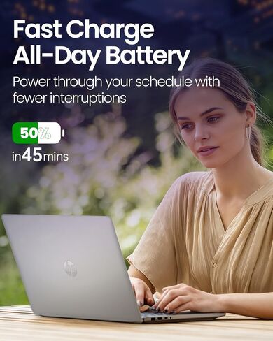 HP 17 بوصة شاشة تعمل باللمس المحمول · Intel 12-Core Ultra 7 255U · 12 TOPS NPU · AI COPILOT Ready · HD+ DISTRES in Kuwait