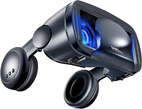 3D VR Glasses Gaming Video Virtual Reality Glasses for 7 inches Mobile Phone in Saudi Arabia