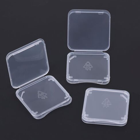 TF/SD Memory Cards Protective Case Holder Storage Boxes Portable Mini Clear SIM Card Dustproof Box,Transparent1 in Saudi Arabia