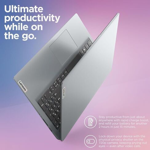 Lenovo Premium Series IdeaPad Laptop | أحدث نموذج | 12 جيجابايت ذاكرة الوصول العشوائي | 256 جيجابايت SSD | 1 سنة Office 365 W/ 1TB تخزين السحابة | Intel Core | 15.6 "| لوحة المفاتيح الرقمية | wifi 6 | Win 11 | w/wowpc الاسترداد USB in Kuwait