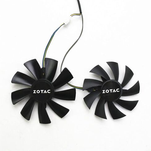 أفضل ما يمكن لبطاقة الفيديو مروحة بطاقة رسومات جديدة لـ Zotac P102 P104 GTX1070TI GTX1080TI Mini 88mm/100mm 4pin in Saudi Arabia
