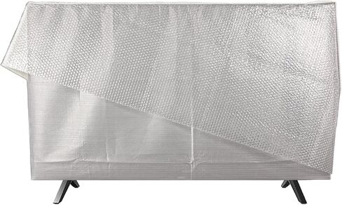 Foam Flat Screen TV Cover Fits Up to 65''W x 35''H, Flat Screen TV Protection During House Moving, Storing, or Home Renovation (Foam and Bubble) in Kuwait