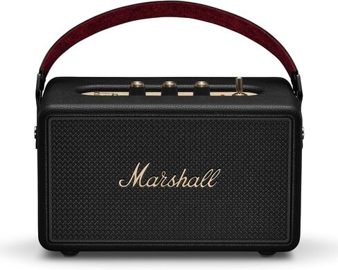 Marshall Kilburn III SPEAKER Bluetooth - مميزة لمقاومة المياه المحمولة مكبرات صوت ومكبرات صوت لاسلكية 50+ وقت اللعب - الأسود والنحاس in Saudi Arabia