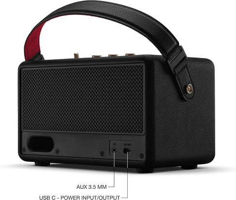 Marshall Kilburn III SPEAKER Bluetooth - مميزة لمقاومة المياه المحمولة مكبرات صوت ومكبرات صوت لاسلكية 50+ وقت اللعب - الأسود والنحاس in Saudi Arabia