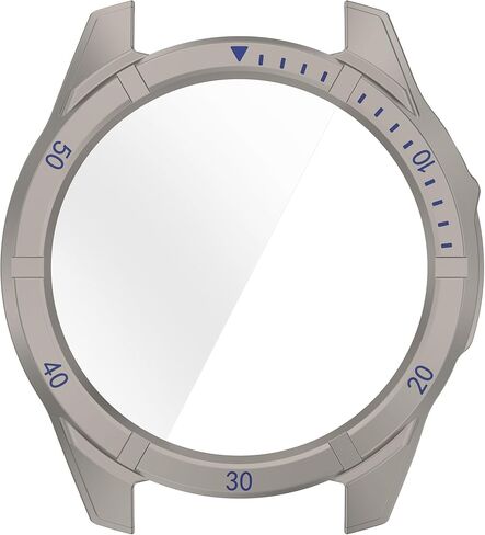 حالة صلبة لـ Garmin Tactix 8 AMOLED 47 مم 51 مم مع واقي الشاشة ، وغطاء واقي من القضية الصلبة المضاد للصدمات المضاد للخلع مع زجاج مقسى (Black & Green ، Garmin Tactix 8 AMOLED 51MM) in Saudi Arabia