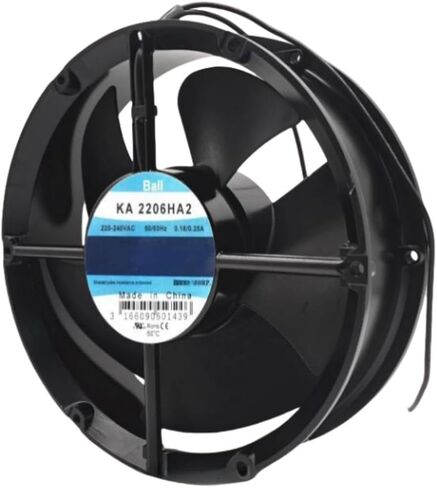 KA2206HA2 Fan 22CM for 220/240V 0.18/0.25A 22060 220X220X60MM 2-Wire Cooling Fan in Saudi Arabia