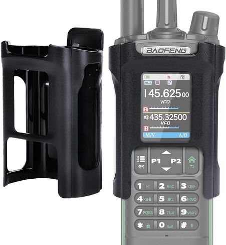 BAOFENG DM32/UV32 Radio Holster for Duty Belt Belt Holder Case with Clip,for UV-32 Radio Pouch Walkie Talkies Radio Holder Baofeng Accessories in Saudi Arabia