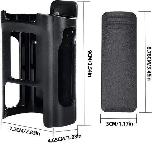 BAOFENG DM32/UV32 Radio Holster for Duty Belt Belt Holder Case with Clip,for UV-32 Radio Pouch Walkie Talkies Radio Holder Baofeng Accessories in Saudi Arabia
