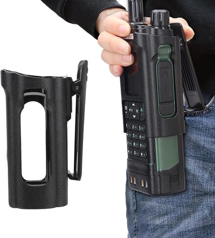 BAOFENG DM32/UV32 Radio Holster for Duty Belt Belt Holder Case with Clip,for UV-32 Radio Pouch Walkie Talkies Radio Holder Baofeng Accessories in Saudi Arabia