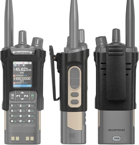 BAOFENG DM32/UV32 Radio Holster for Duty Belt Belt Holder Case with Clip,for UV-32 Radio Pouch Walkie Talkies Radio Holder Baofeng Accessories in Saudi Arabia