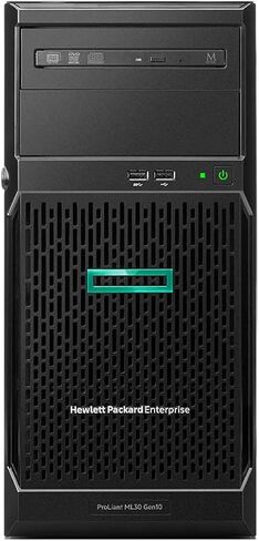 Hewlett Packard Enterprise HPE Proliant ML30 Gen10 Plus Tower Server ، Xeon E-2314 4-Core 2.8GHz ، 32GB DDR4 Memory ، 4TB SSD Storage ، RAID ، ILO ، Server 2022 Essentials in Saudi Arabia