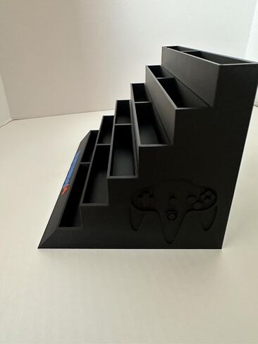 N64 Game Storage Display حامل ، 12 خرطوشة مطبوعة ثلاثية الأبعاد in Saudi Arabia