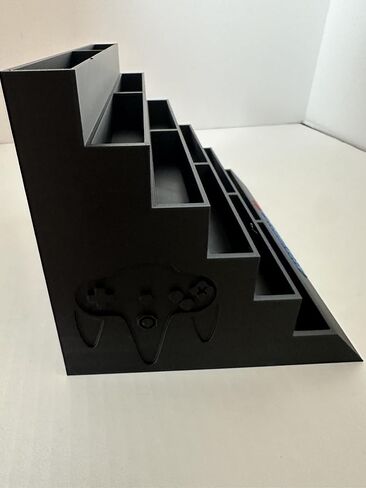 N64 Game Storage Display حامل ، 12 خرطوشة مطبوعة ثلاثية الأبعاد in Saudi Arabia