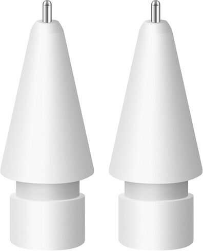 Digiroot Upgraded Replacement Tip for Apple Pencil Pro/1st/2nd Gen/USB-C&Logitech Crayon, 0.72mm No Wear Out Fine Point Precise Control Pen Like Nibs for iPad Pro/Air/Mini Pencil-2 Pack in Kuwait
