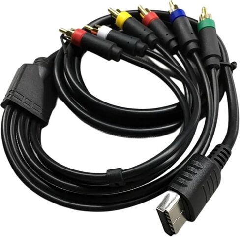 كبل RGB/RGBS المركب المركب متوافق مع DC128 متوافق مع شاشة Console Console Accessories Dreamcast (مع BNC) in Saudi Arabia