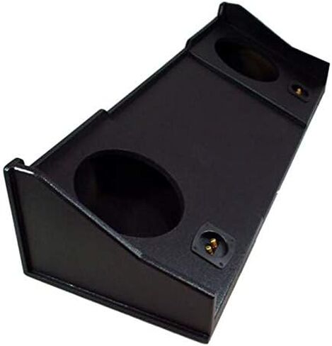 American Sound Connection ASC متوافق مع 1994-2001 Dodge Ram Extended/Quad/Club Cab Truck Dual 10 "SPWOOFER Sub Box SPECK in Saudi Arabia