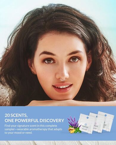 Essence Nasal Diffuser | Essential Oil Ring | Silicone Nose Inhaler Bundle Pack (Create It) in Kuwait