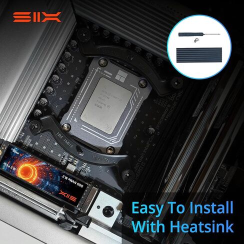 ستة NVME M.2 SSD PCIE 4.0-1TB M.2 2280 SSD ، اقرأ ما يصل إلى 7350 ميجا بايت/ثانية SSD 1TB للألعاب تمدد تخزين ذاكرة PS5 مع Deathink ، محرك الأقراص الصلبة الداخلية PCIE Gen 4x4 NVME لجهاز سطح المكتب المحمول كمبيوتر سطح المكتب المحمول. in Saudi Arabia