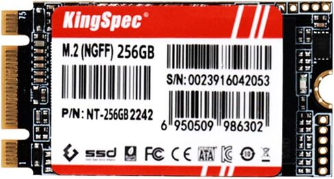 KingSpec NT Seriese 512GB M.2 2242 SATA SSD,Sata3 6Gb/s Internal Solid State Drive, for Ultrabook & Laptop & Desktop in Saudi Arabia