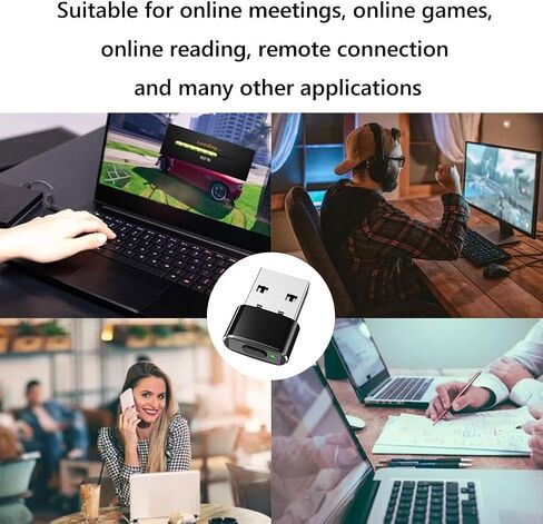 MINI Automatic Mouse Jiggler - محرك USB الماوس غير القابل للكشف مع 3 مسارات ومفتاح الطاقة للفوز/MAC/Android in Saudi Arabia