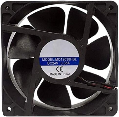 MQ12038HSL Fan 12CM for 24V 0.35A 12038 120X120X38MM 2-Wire Cooling Fan in Saudi Arabia