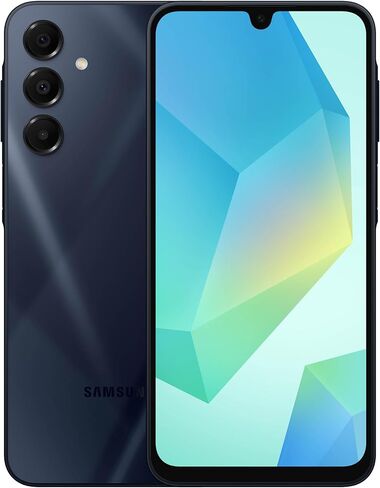 Samsung Galaxy A16 5G A Series Cell Phone, Unlocked Android Smartphone, Large AMOLED Display, Durable Design, Super Fast Charging, Expandable Storage, US Version, 2025, Blue Black (Renewed) in Saudi Arabia