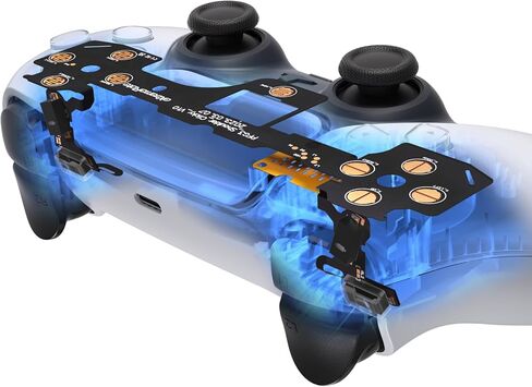 eXtremeRate Micro Switch - Light Version Clicky Hair Trigger Kit for PS5 Controller BDM-030 Shoulder Buttons, Ergonomic Micro Switch Bumper Trigger Buttons Mouse Click for PS5 Controller BDM-030 in Saudi Arabia