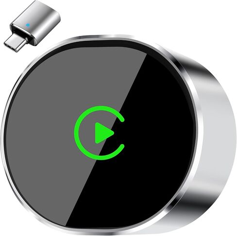 محول CarPlay اللاسلكي لـ Apple & Android - محول تصميم CarPlay Mini USB ، والتوصيل والتشغيل مع اتصال مستقر سريع ، و Dongle للسيارة اللاسلكية لاستريو السيارة in Kuwait