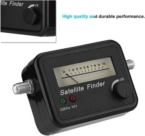 Yunir Professional Digital Satellite Finder ، متر حساس للغاية ، وسهولة الاستخدام ، والأداة المفيدة لمحاذاة الأطباق ، والوزن الخفيف وحجم الجيب ، وشاشة مضاء للاستخدام الليلي in Kuwait