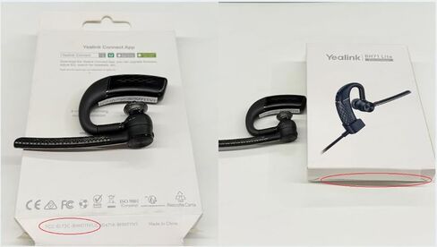 Yealink Bluetooth Headset BH71 Lite,Wireless Bluetooth Earpiece for Cell Phone，Single Ear Headset with Noise Canceling Mic for Office/Driving/Business,10Hrs Talktime,Mute in Saudi Arabia