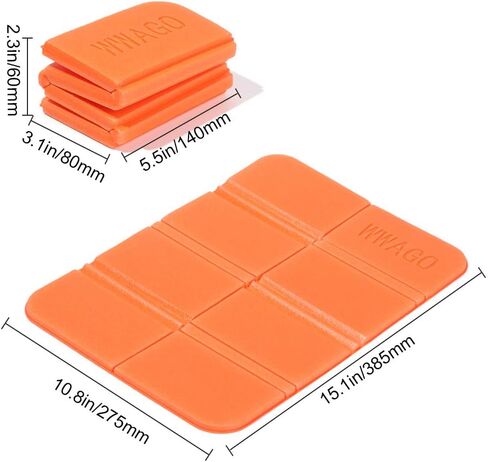 Sitting Pad,Portable Camping Seat Pad Foldable Foam Mat,Cushion Mattress(Green) in Saudi Arabia