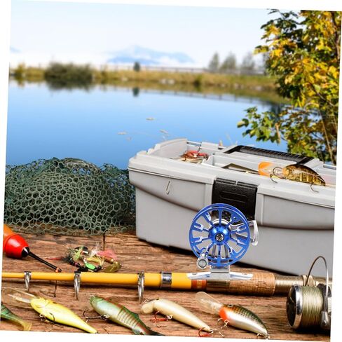 TOYANDONA Fly Fishing Reel Front Wheel Lightweight Portable Crappie Reel Right Hand Sea Fishing Pole Wheel for in Saudi Arabia