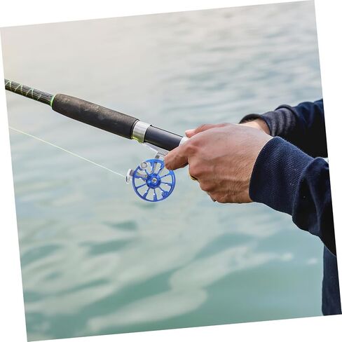 TOYANDONA Fly Fishing Reel Front Wheel Lightweight Portable Crappie Reel Right Hand Sea Fishing Pole Wheel for in Saudi Arabia