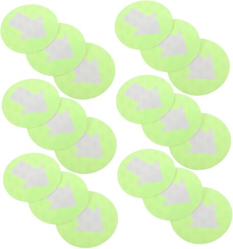 علامات السهم Garneck 20pcs علامات الاتجاه السهم سهلة تثبيت ملصقات عاكسة للصيد في الهواء الطلق in Saudi Arabia