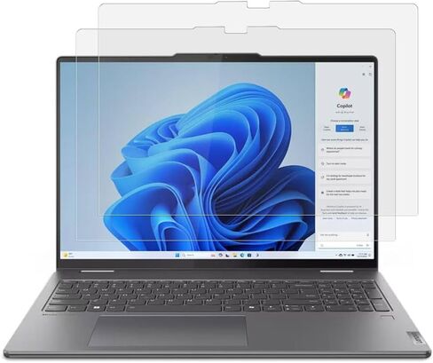 MUBUY-GOL 2 Pack 16 inch Screen Protector for Lenovo Yoga 7 / 7i 16" 2-in-1 Gen 9 2024 Touchscreen Screen Protector, (16IML9 16AHP9/83DL 83DM) Matte Shield Anti Fingerprint in Saudi Arabia