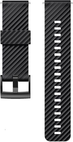 أحزمة السيليكون البديلة 24 ملم سوار Suunto 7 D5 Suunto 9 Spartan Sport Wrist Hr Baro Smart Watch Bandband (اللون: أسود أخضر ، الحجم: 24 ملم) in Saudi Arabia