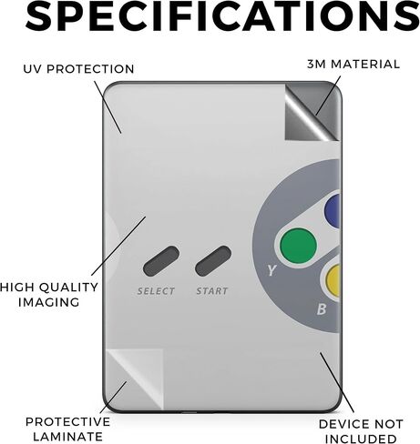 Tablet Skin Compatible with Amazon Kindle Colorsoft (2024) - I Cant See - Premium 3M Vinyl Protective Wrap Decal Cover - Easy to Apply | Crafted in The USA by MightySkins in Saudi Arabia