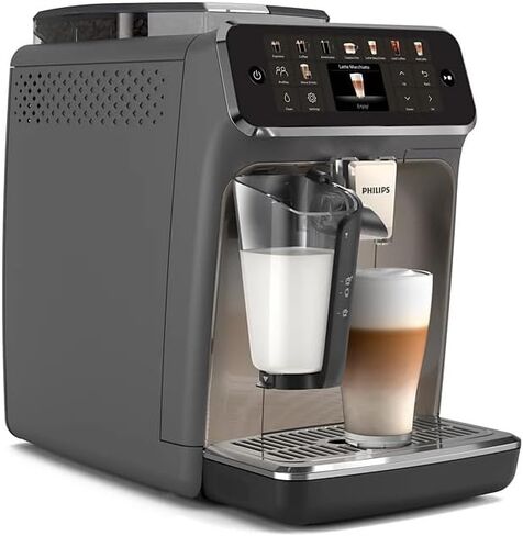 Philips Series 5500 Lattego Machine Espresso بالكامل | 20 مشروب | كروم رمادي | EP5544/90 | (متجدد) in Saudi Arabia