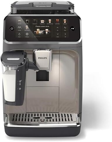 Philips Series 5500 Lattego Machine Espresso بالكامل | 20 مشروب | كروم رمادي | EP5544/90 | (متجدد) in Saudi Arabia